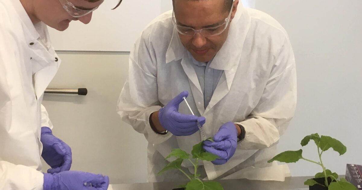 Norwich Research Park visit Clive Lewis