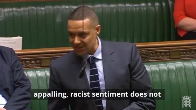 Clive raises Norwich hate crime incident in parliament