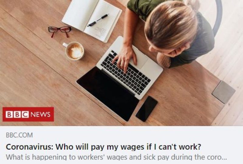 BBC News: "Who will pay my wages if I can