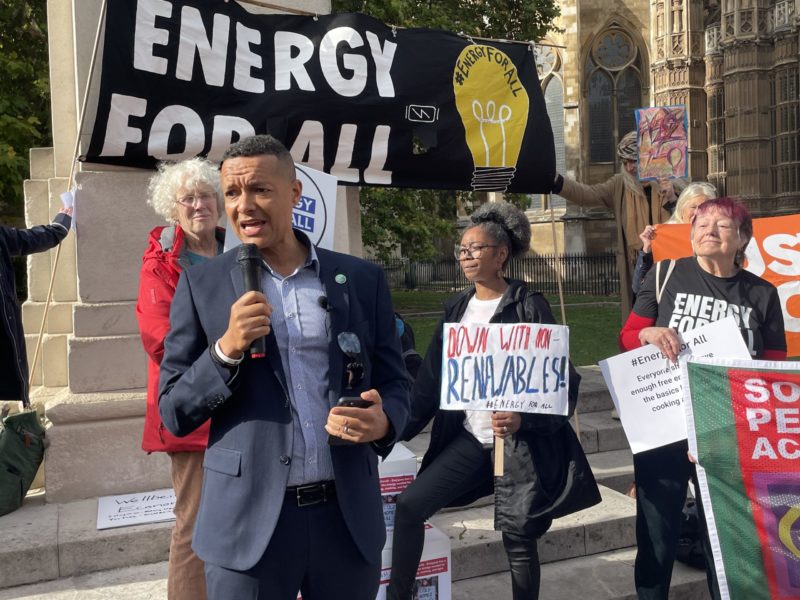 My speech at the energy equity rally 