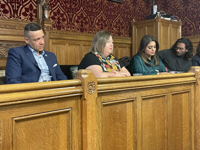 Clive Lewis at the APPG on race and community 
