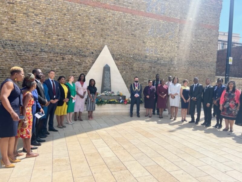 A memorial for African and Caribbean soldiers