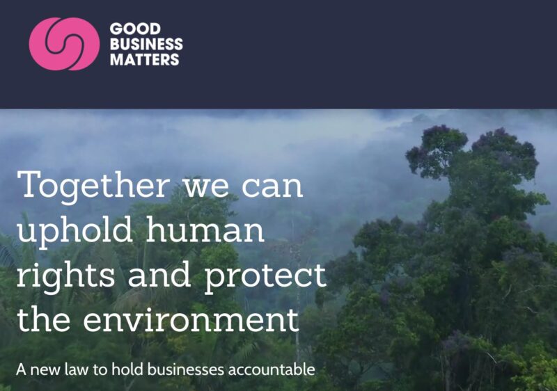 Good Business Matters have written a pledge for decision makers to sign