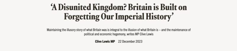 A deliberate forgetting. But why?