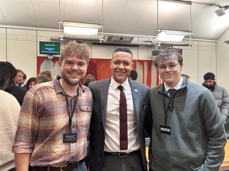 I came to support Luke and Nathan during a session held by the All Party Parliamentary Group for Students on the Renters Reform Bill and the student housing crisis. 