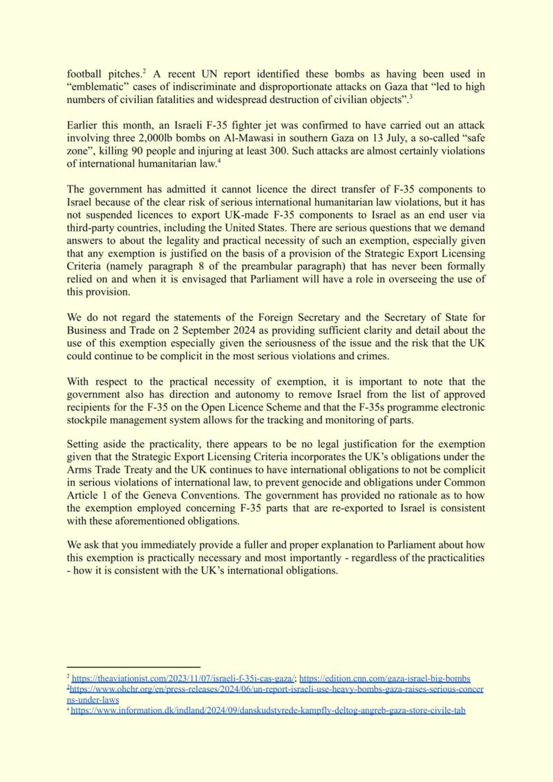 Letter page 2
