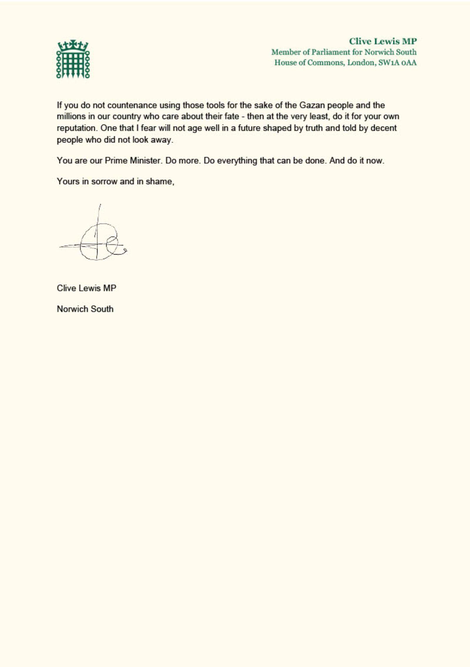Letter page 2