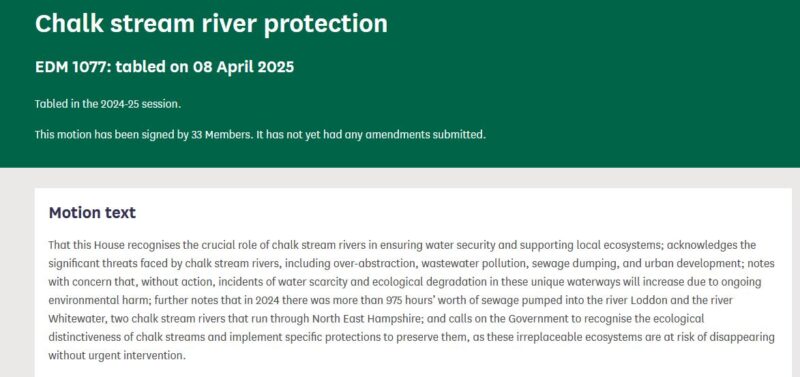 Early Day Motion 1077