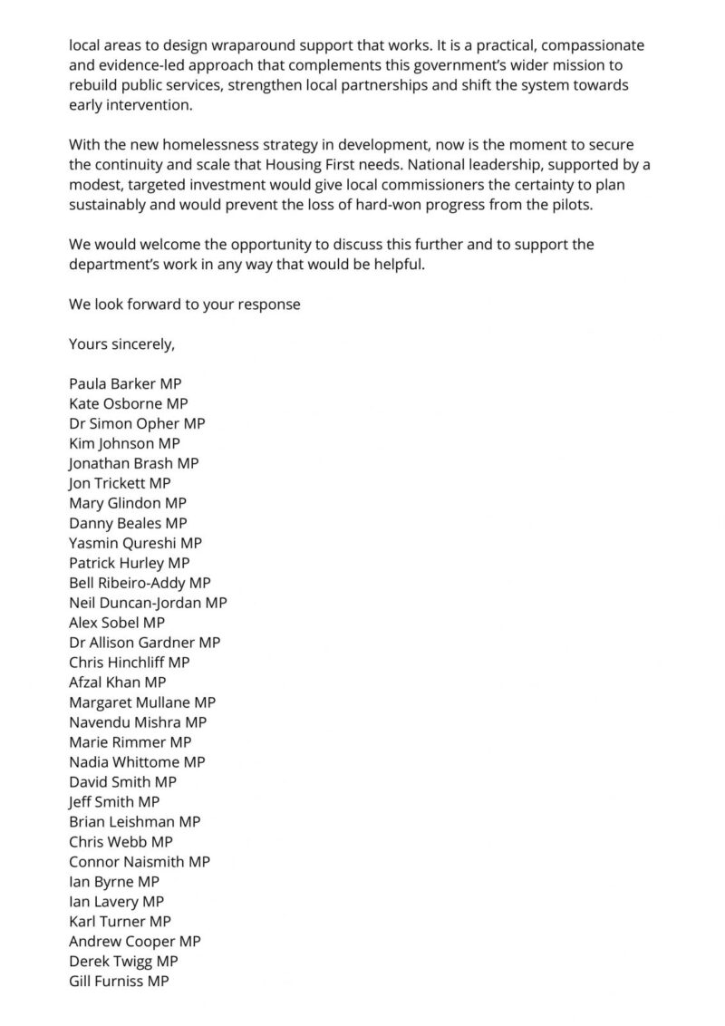 Letter page 2
