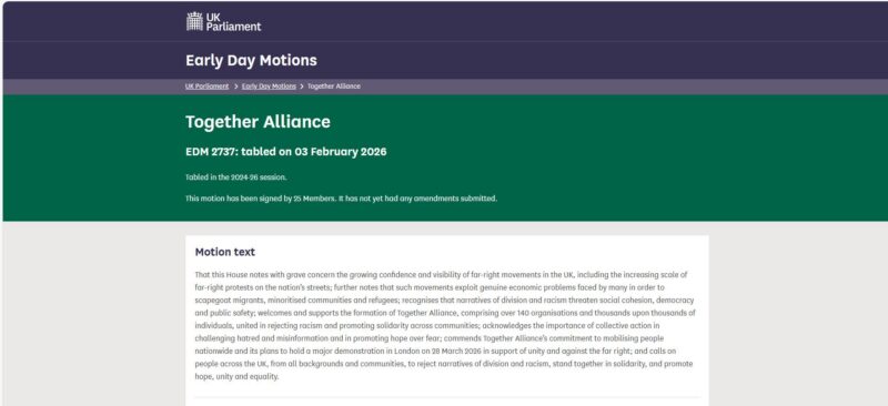 EDM 2327: Together Alliance